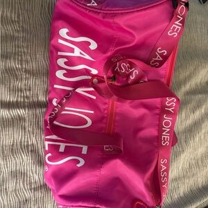 Sassy Jones Fuchsia Travel Bag